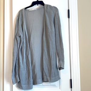 Athleta Grey Knit Cardigan